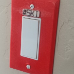 Light switch plates for sale. 