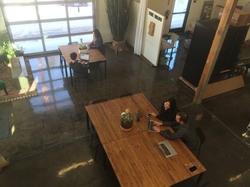 Coworking at The Wilds.